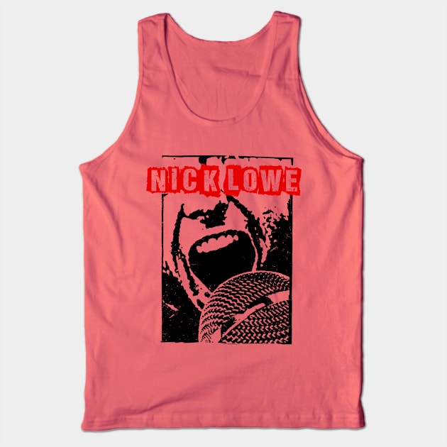 nick lowe Tank Top by pixel agency